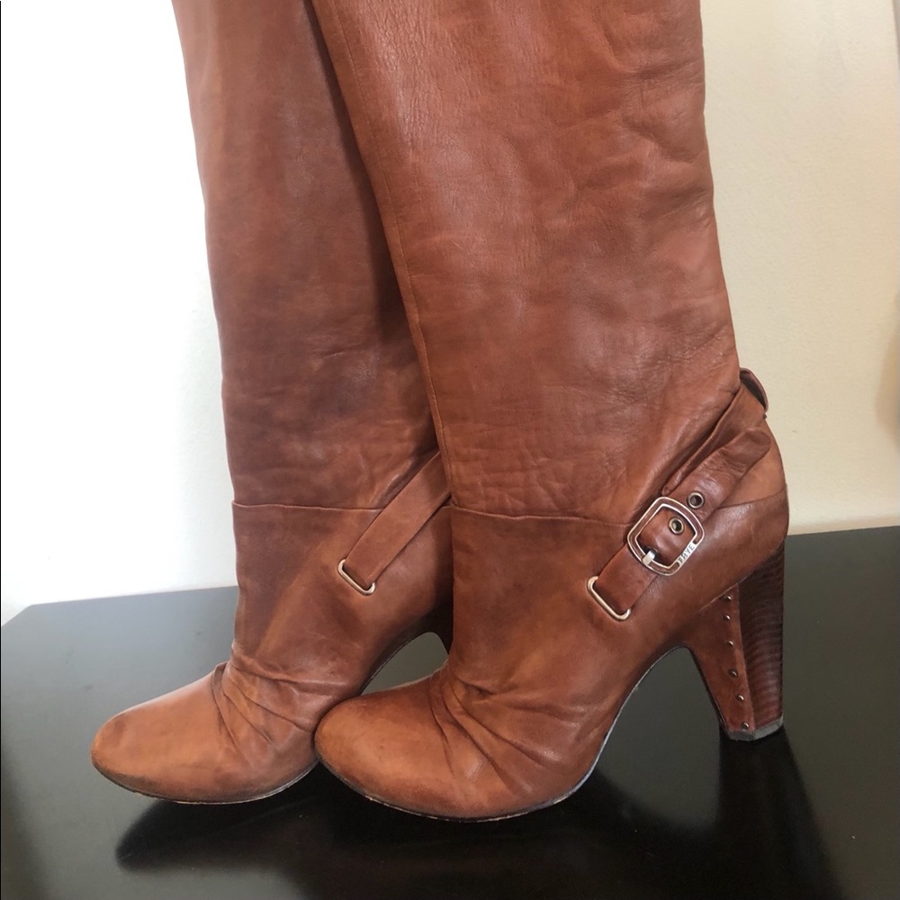 Frye Bethany Strappy Softie pull on boots
